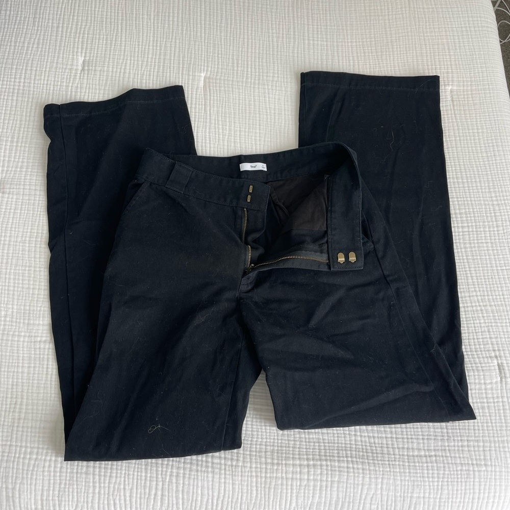 TNA Straight Leg Pants in Black